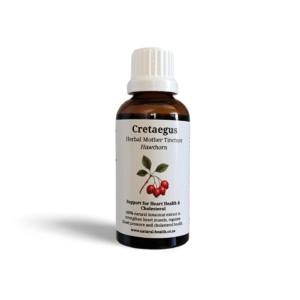 cretaegus (hawthorn): support for heart health, circulation & cholesterol balance